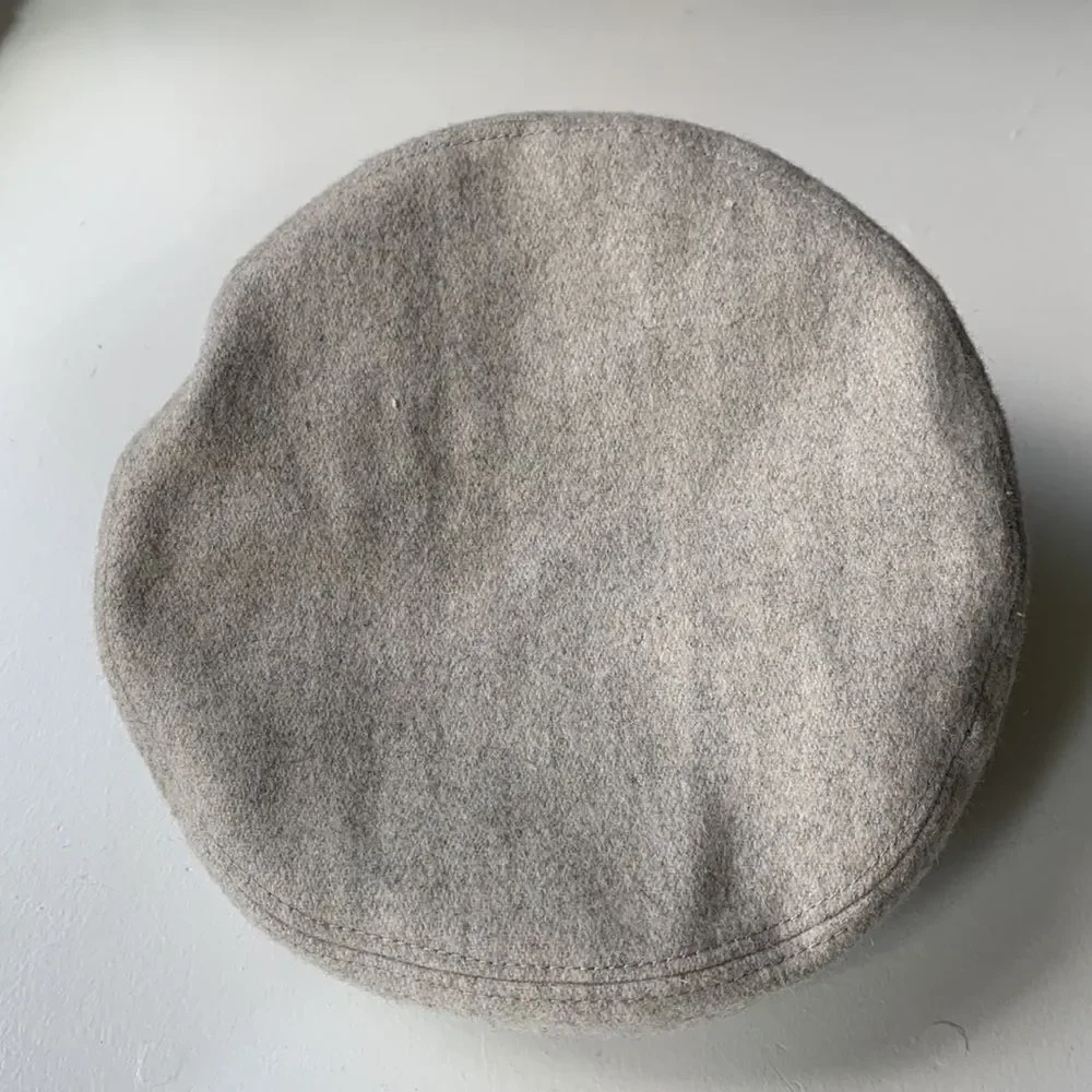HAT ATTACK hat wool blend elastic back military inspired hat women’s